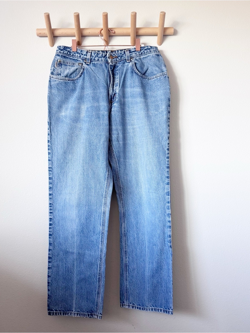 Carhartt Light Blue Straight Leg Jeans 14/32